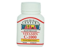 21st Century Vitamin C-1000 Slow Release (pack size 30)