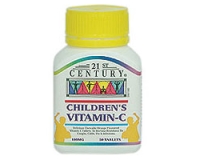 21st Certury Children's Vit C 100 mg (pack size 50)