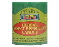 21st Century Herbal Insect Repellent Candle (pack size 1)