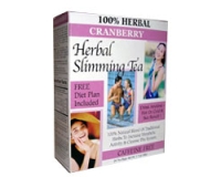 21st Century Herbal Slimming Tea - Cranberry (pack size 24X2)