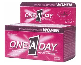 Bayer One A Day Women's (pack size 90)