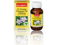 Kordel's Hi-Omega Flaxseed Oil 1000mg (pack size  60)
