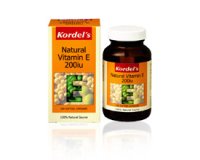 Kordel's Natural Vitamin E 200 IU (pack size  30)