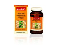 Kordel's Natural Vitamin E 400 IU (pack size 100)