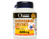Ocean Health Glucosamine Sulphate 668mg 180's capsule