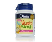 Ocean Health Children's Multivitamins & Minerals 60's chewable t