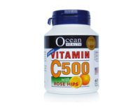 Ocean Health Vitamin C500 with Rose Hips 60's chewable tablet