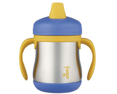 Thermos Foogo 7oz/200ml Sippy Cup with handle (Blue)