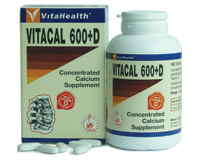 VitaHealth Vitacal 600mg + D (pack size  120)