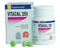 VitaHealth Vitacal 250mg + D (pack size 120)