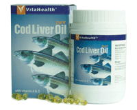 VitaHealth Cod Liver Oil 275mg Softgel (pack size 500)
