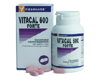 VitaHealth VitaCal 600 Forte (pack size 60)