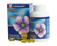 VitaHealth Vegicap Flaxseed Oil 1000mg (pack size 90)